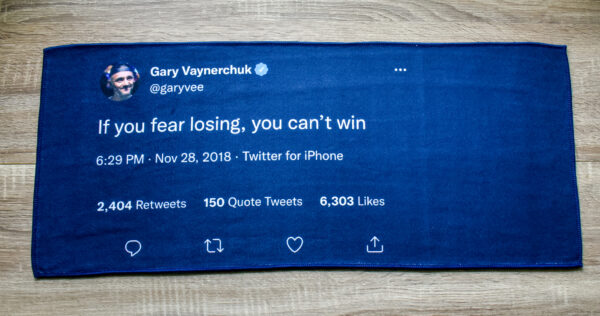 gary vee tweet towel